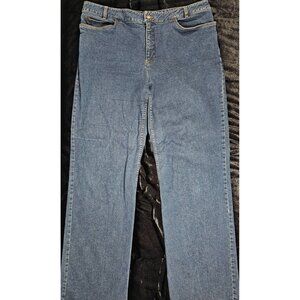 Pendleton Jeans Womens 20 Tall Blue Denim Workwear Cotton Straight